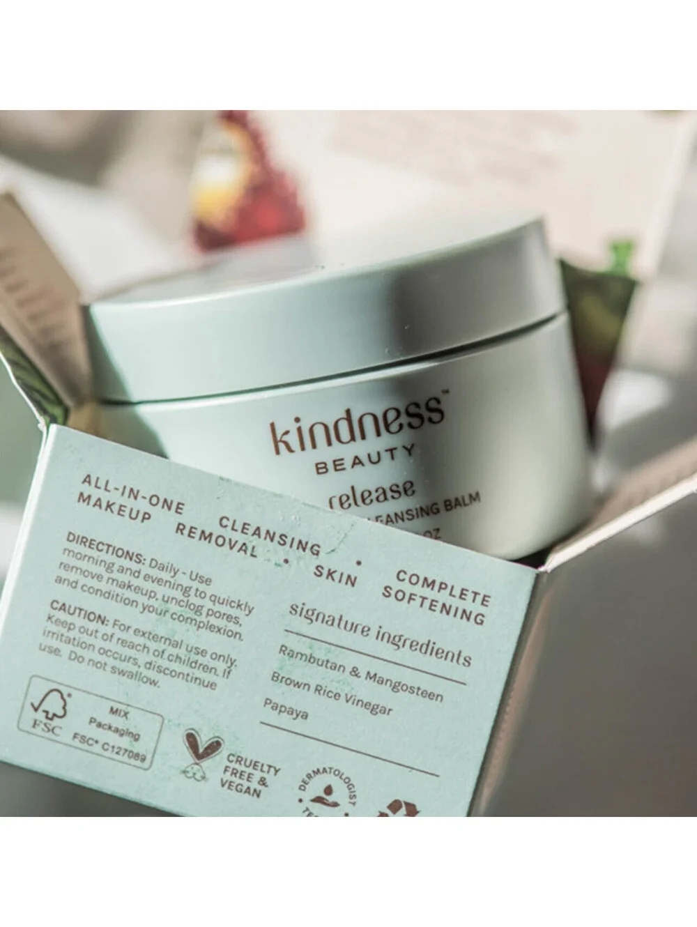 Kindness Beauty Cleansing Balm & Sim-Bliss-ity Vitamin Rich Serum Stick 4 Pack